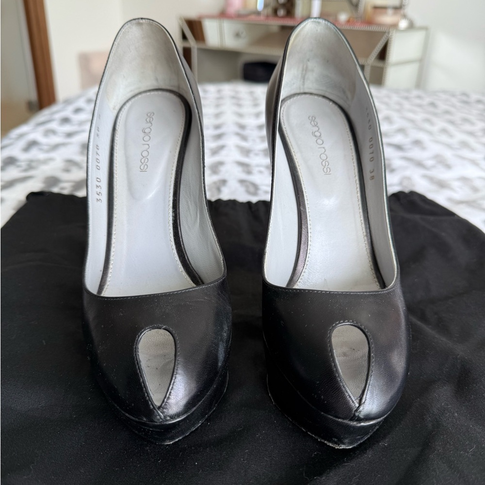 Sergio Rossi Black Women's Heels